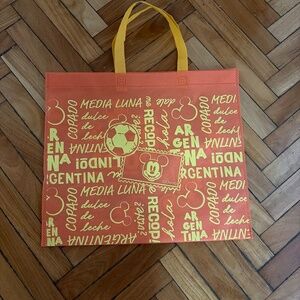 Limited edition disney Argentina “me re copa” tote bag